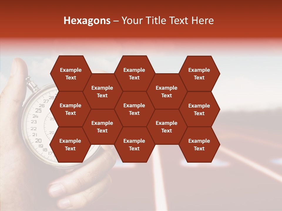 Female Background Elder PowerPoint Template