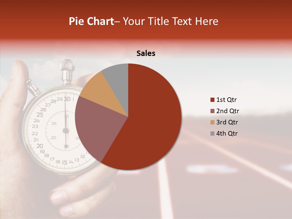 Female Background Elder PowerPoint Template