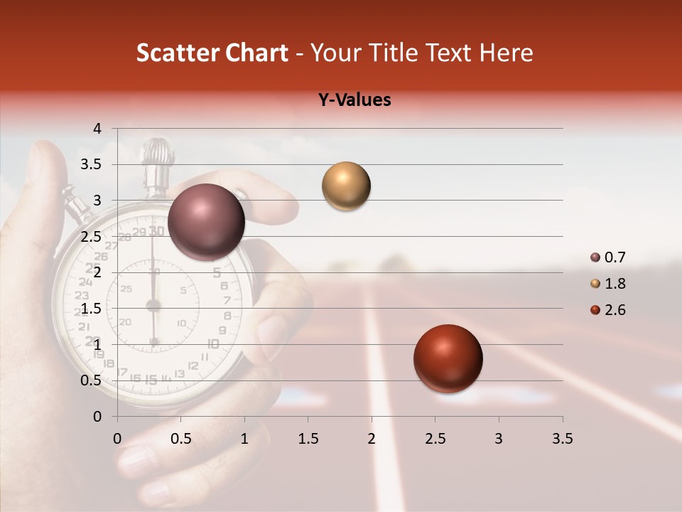 Female Background Elder PowerPoint Template