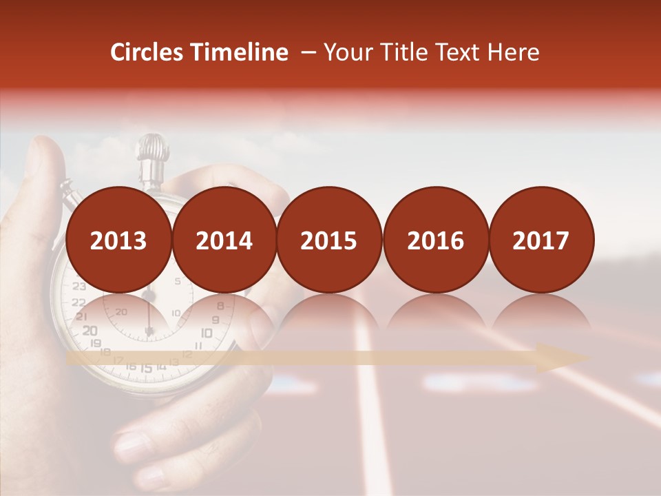 Female Background Elder PowerPoint Template