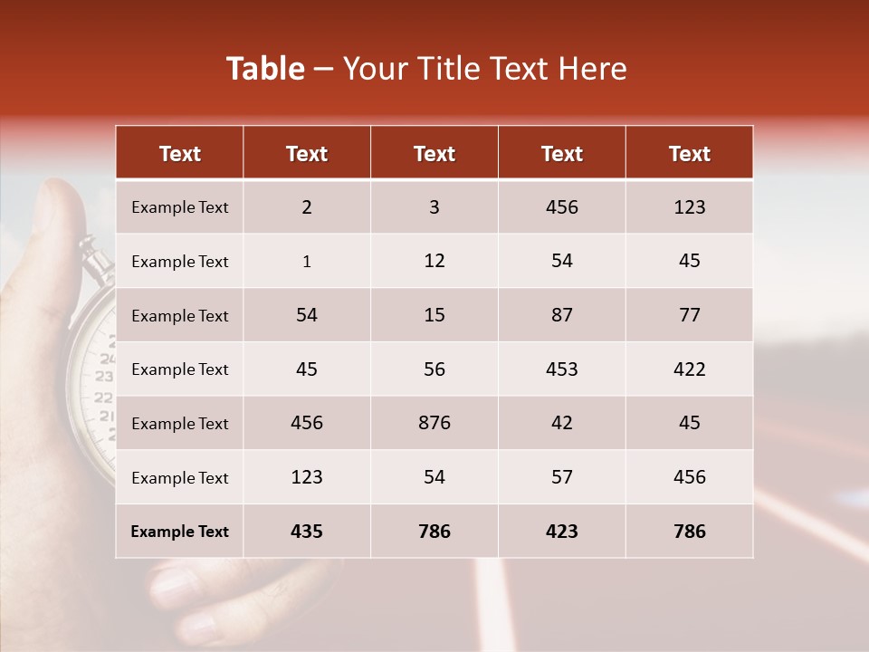 Female Background Elder PowerPoint Template