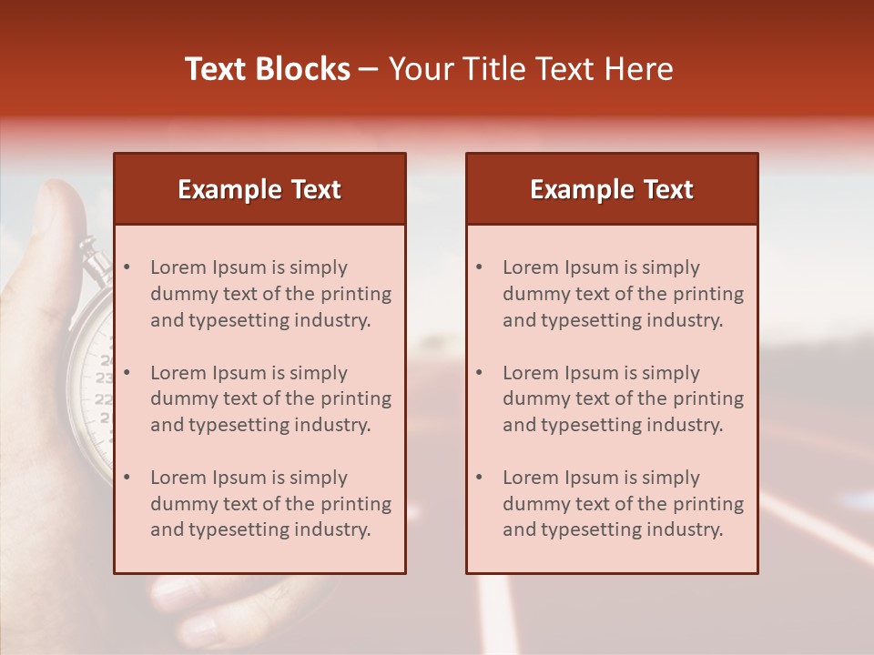 Female Background Elder PowerPoint Template