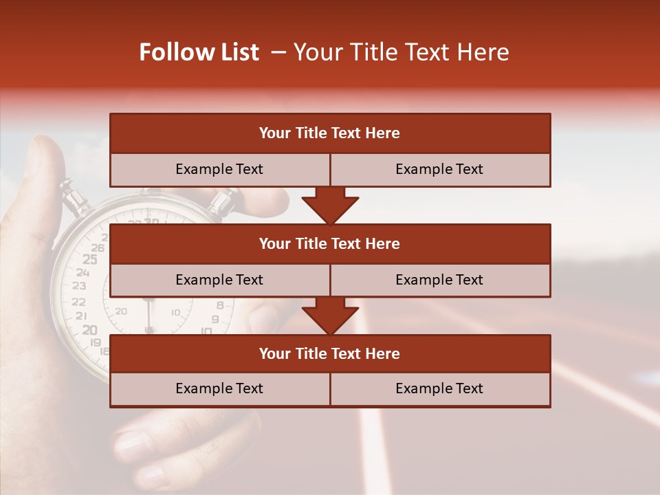 Female Background Elder PowerPoint Template