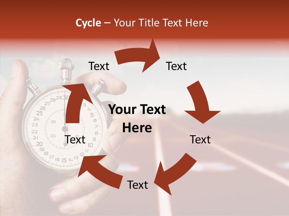 Female Background Elder PowerPoint Template