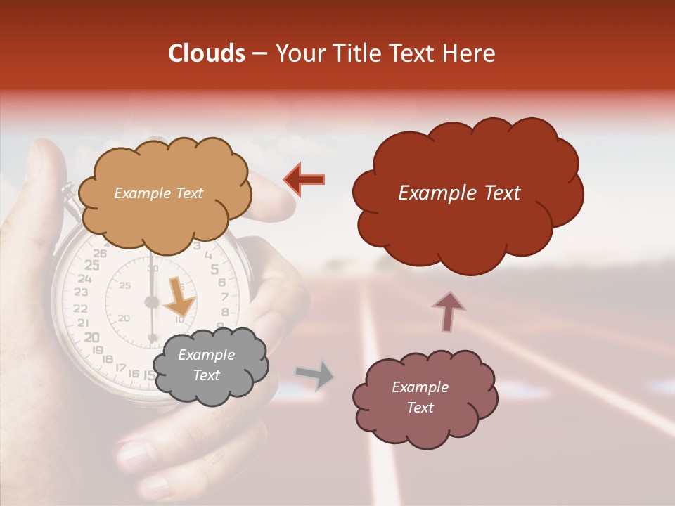 Female Background Elder PowerPoint Template