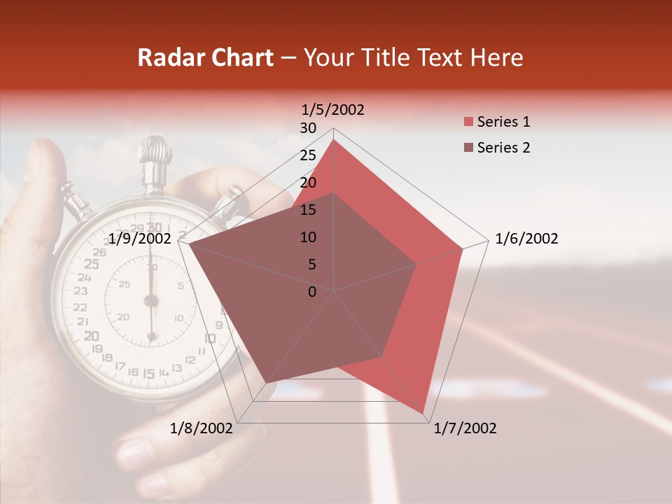 Female Background Elder PowerPoint Template