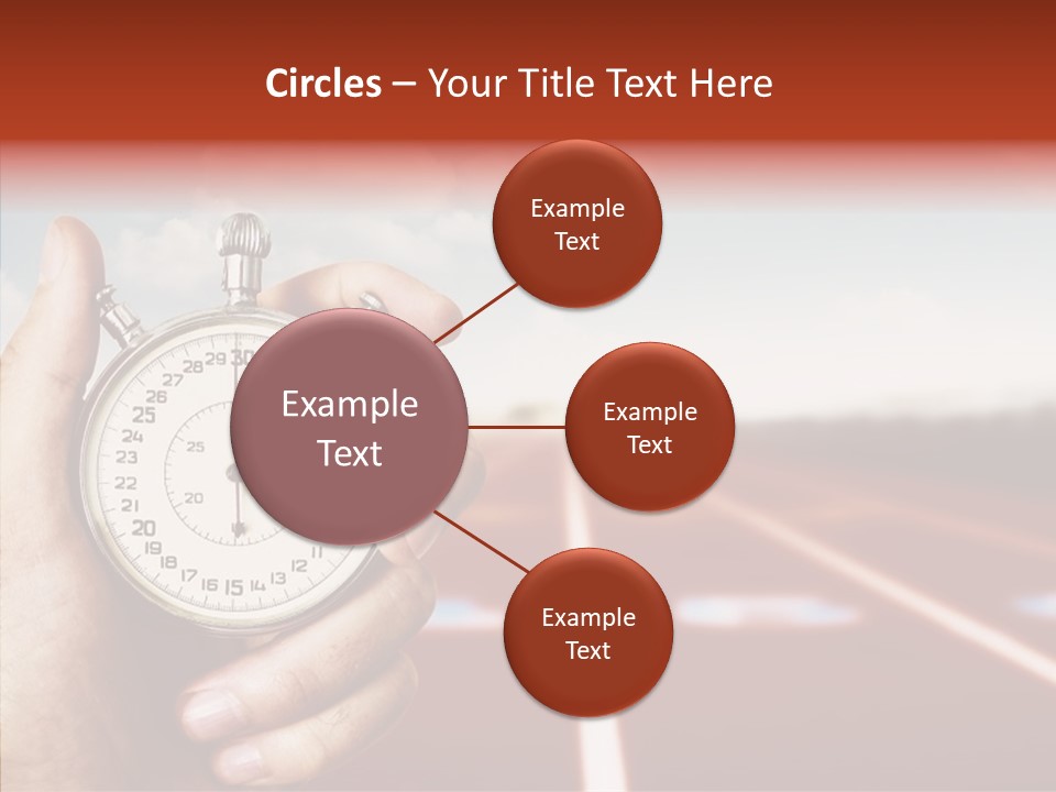 Female Background Elder PowerPoint Template