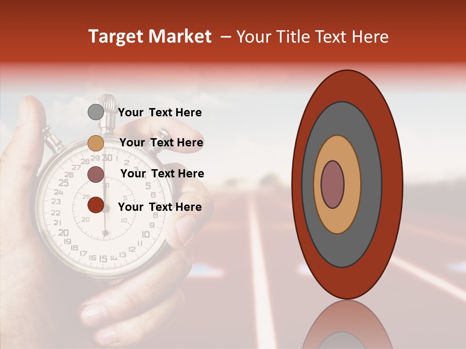 Female Background Elder PowerPoint Template