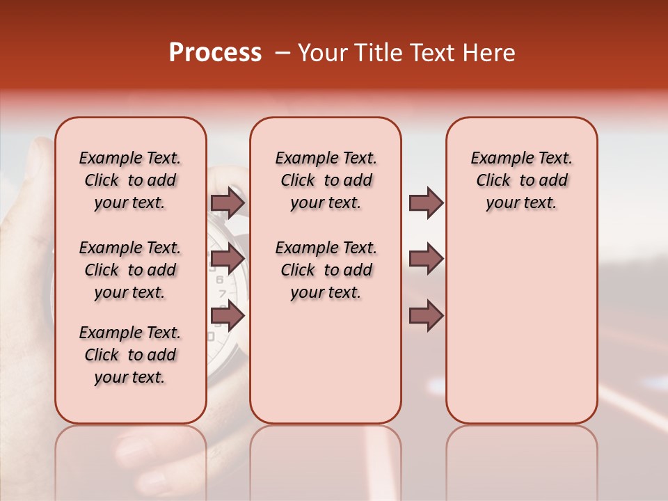 Female Background Elder PowerPoint Template