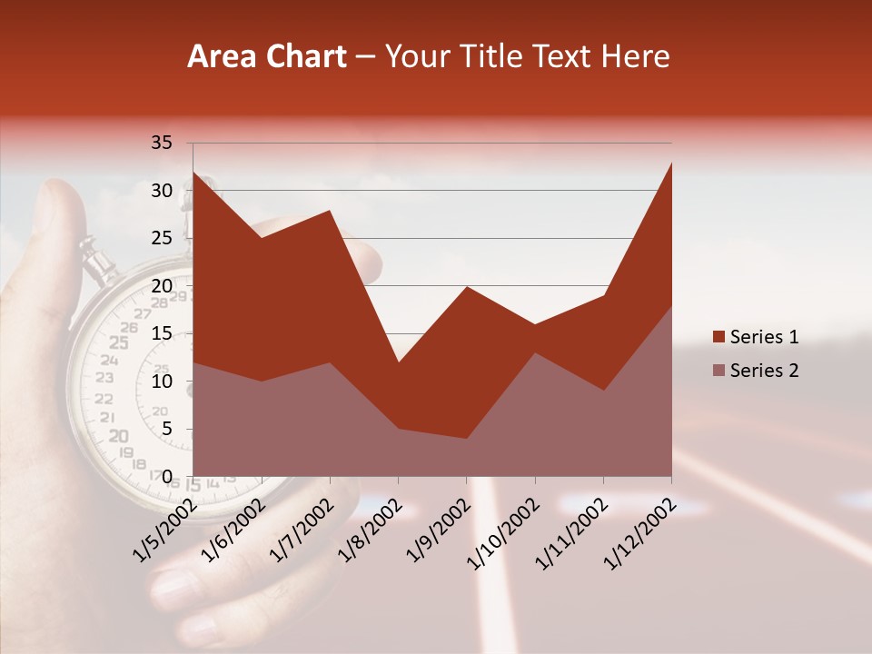 Female Background Elder PowerPoint Template