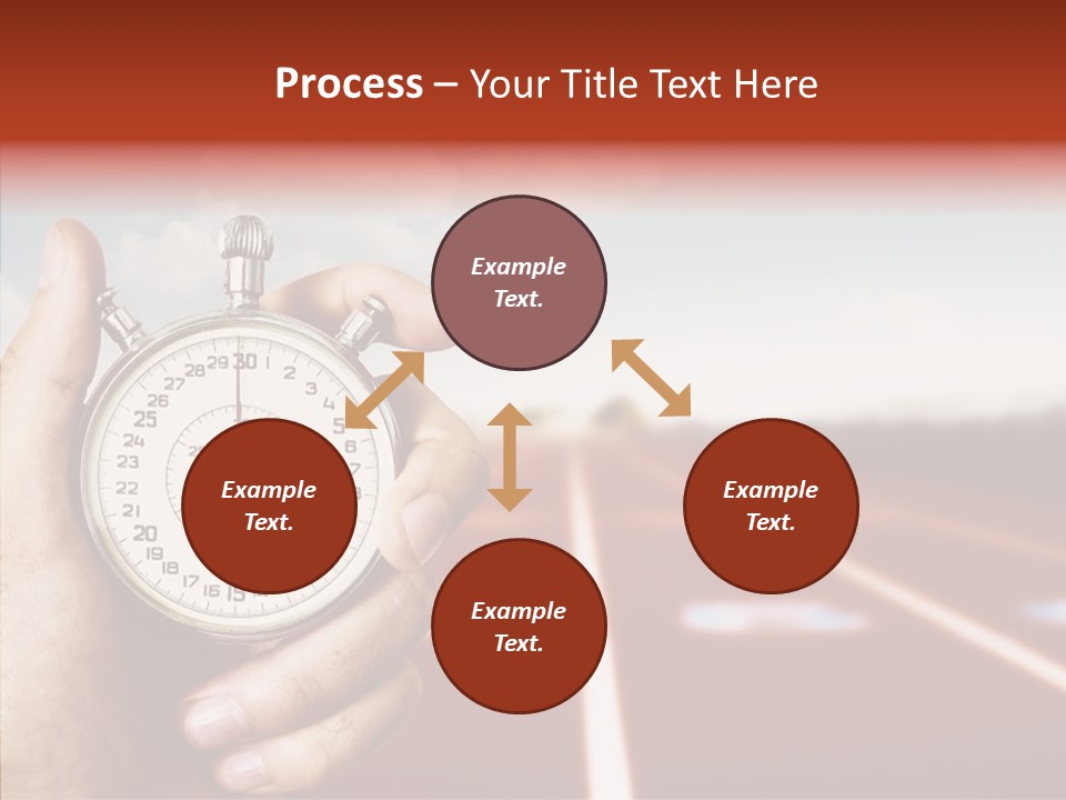 Female Background Elder PowerPoint Template