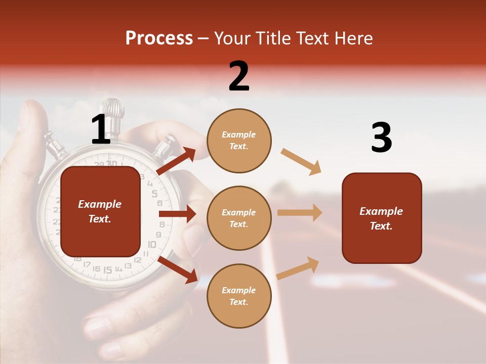 Female Background Elder PowerPoint Template