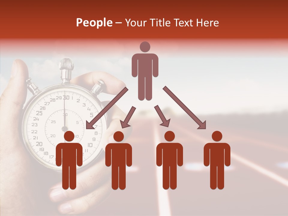 Female Background Elder PowerPoint Template