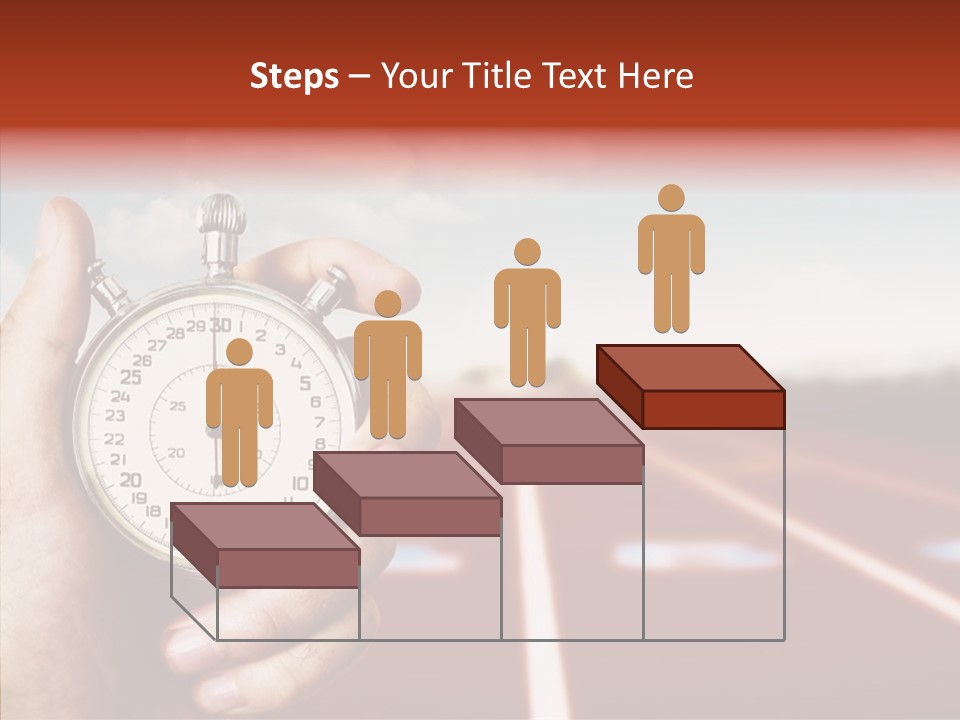 Female Background Elder PowerPoint Template