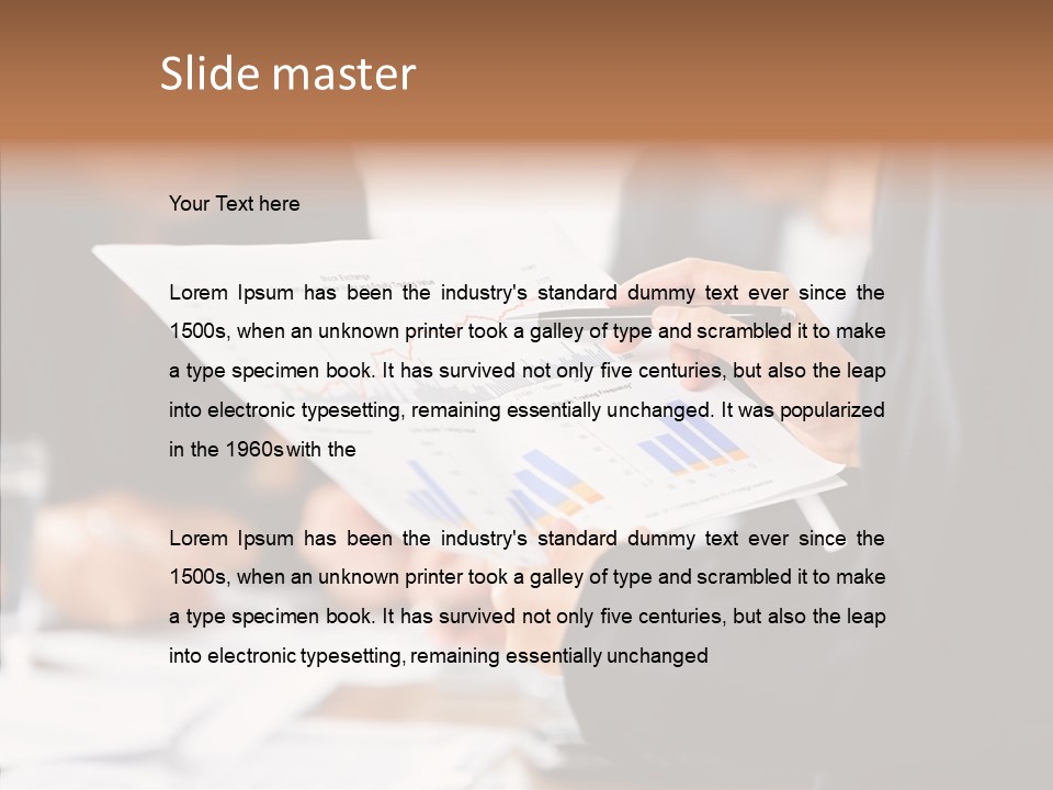 Closeup Background Close Up PowerPoint Template