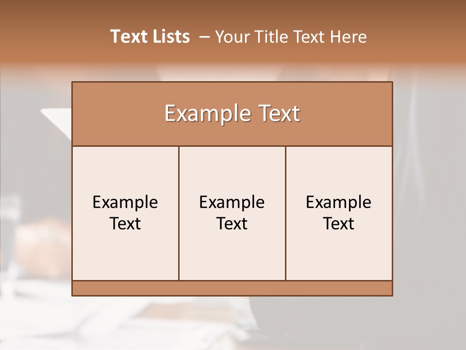 Closeup Background Close Up PowerPoint Template