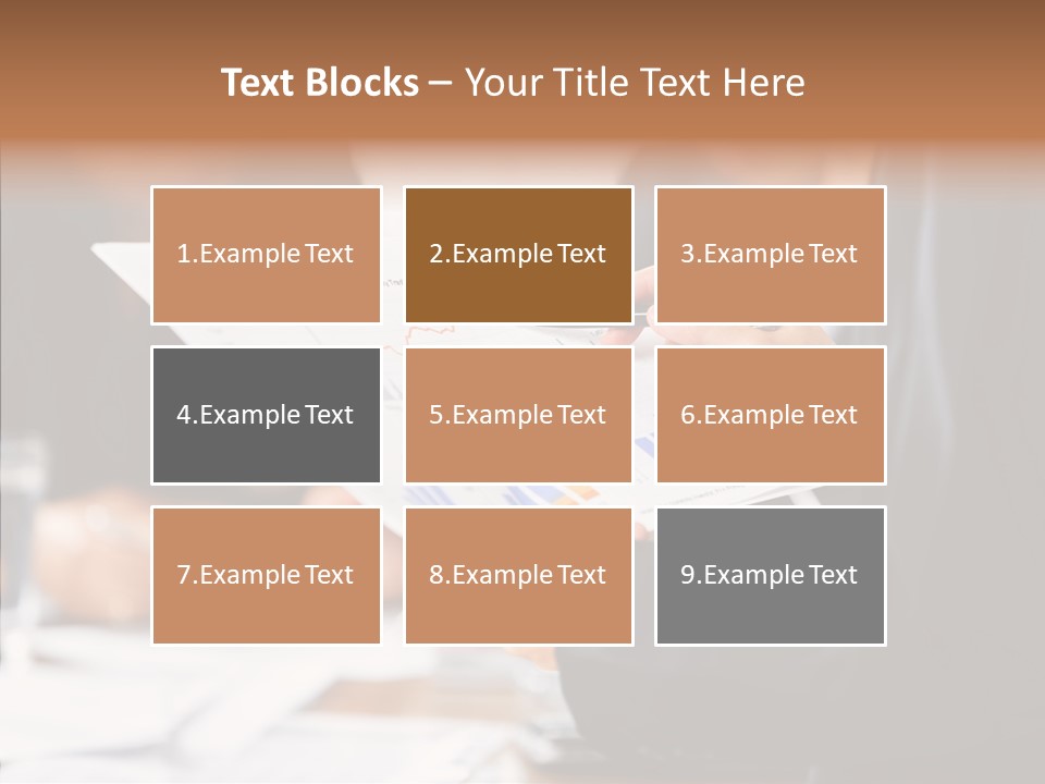 Closeup Background Close Up PowerPoint Template