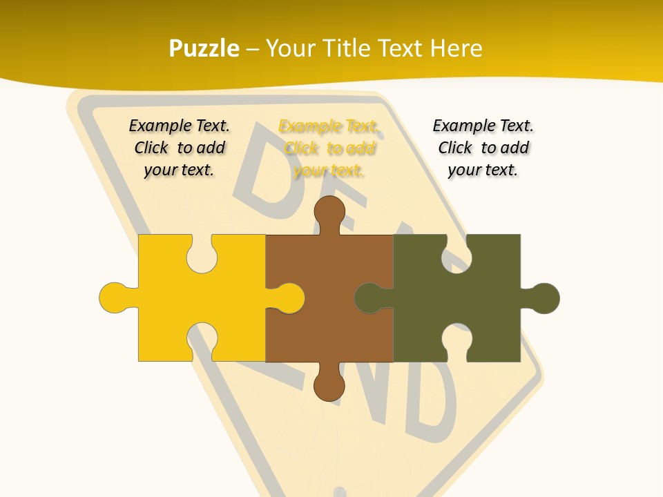 Elderly Senior Holding Hands PowerPoint Template