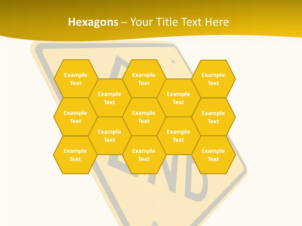 Elderly Senior Holding Hands PowerPoint Template