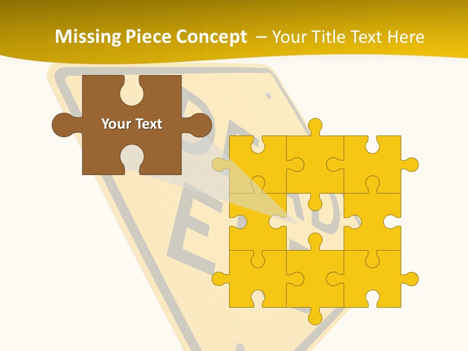 Elderly Senior Holding Hands PowerPoint Template