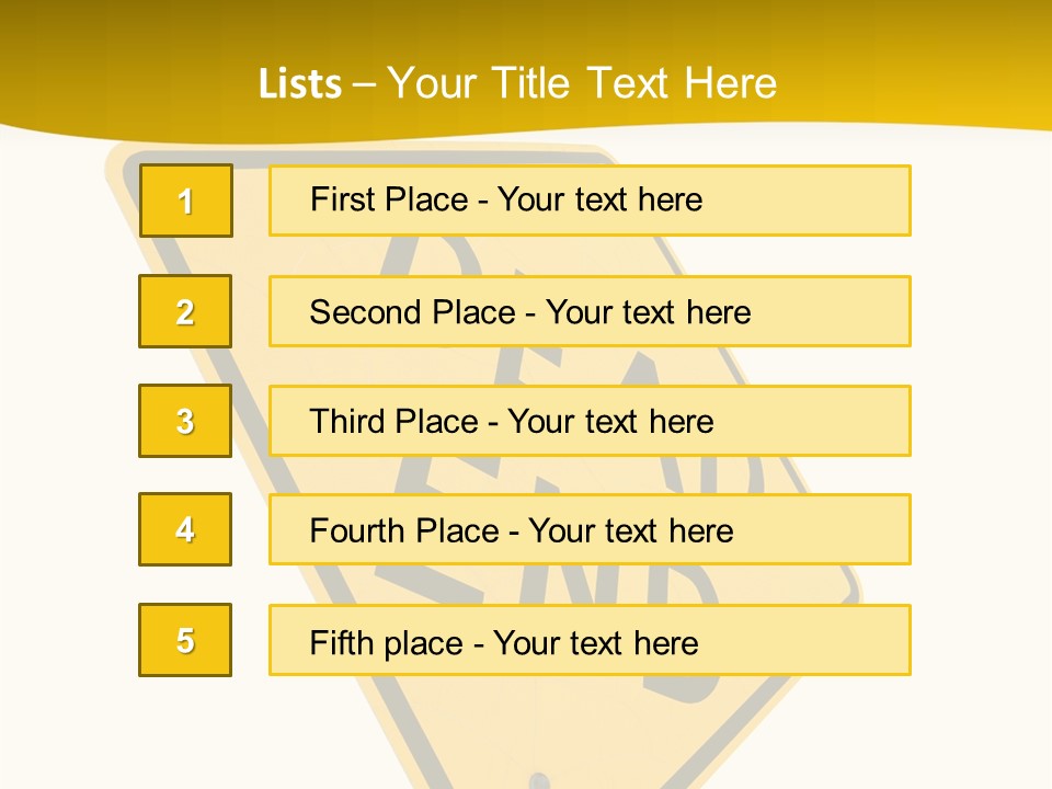 Elderly Senior Holding Hands PowerPoint Template