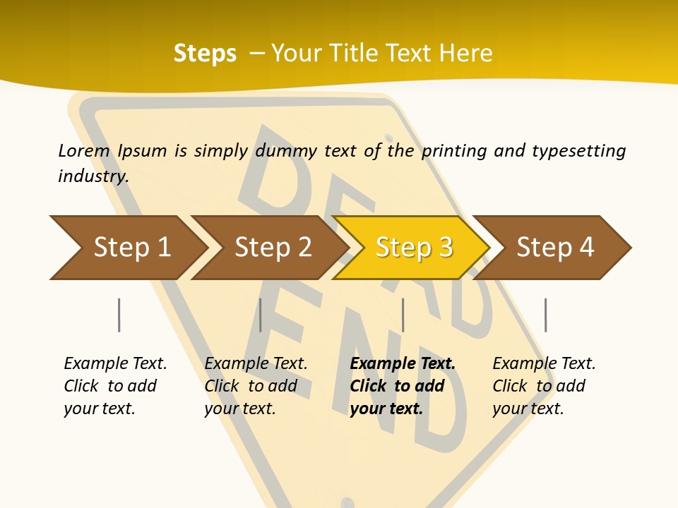 Elderly Senior Holding Hands PowerPoint Template