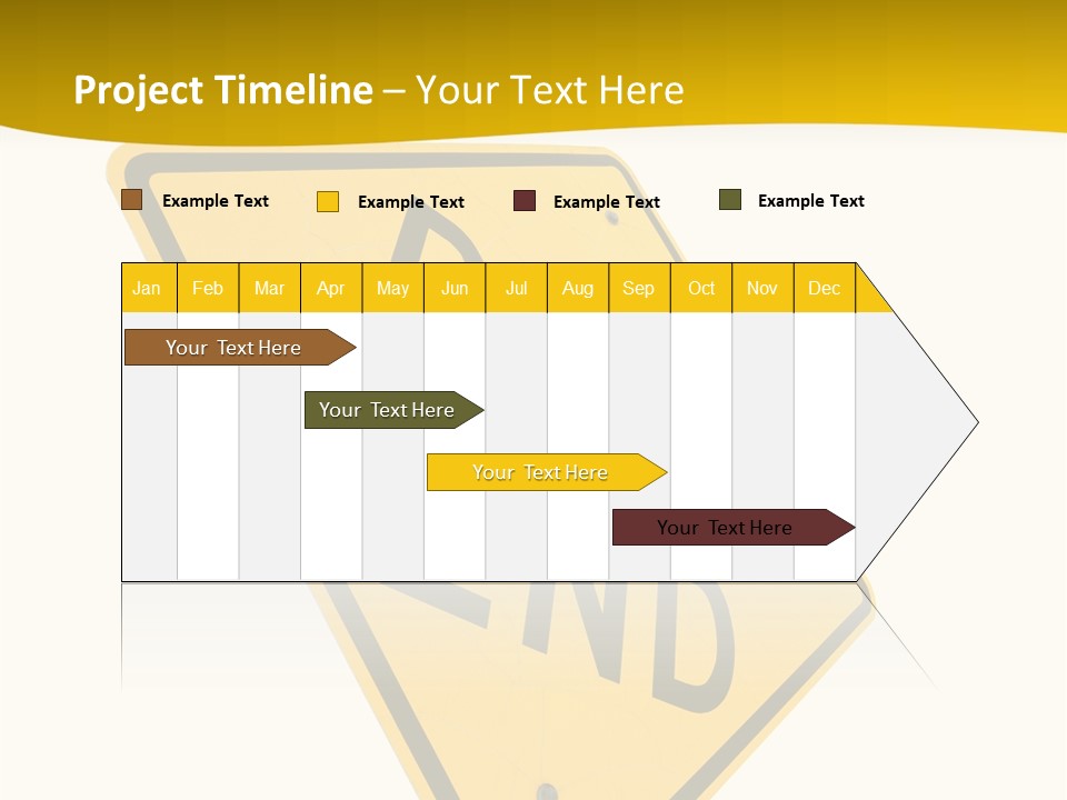 Elderly Senior Holding Hands PowerPoint Template