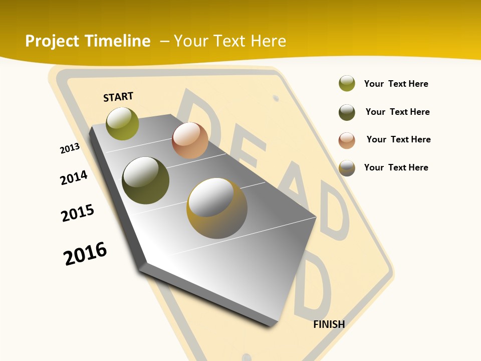 Elderly Senior Holding Hands PowerPoint Template