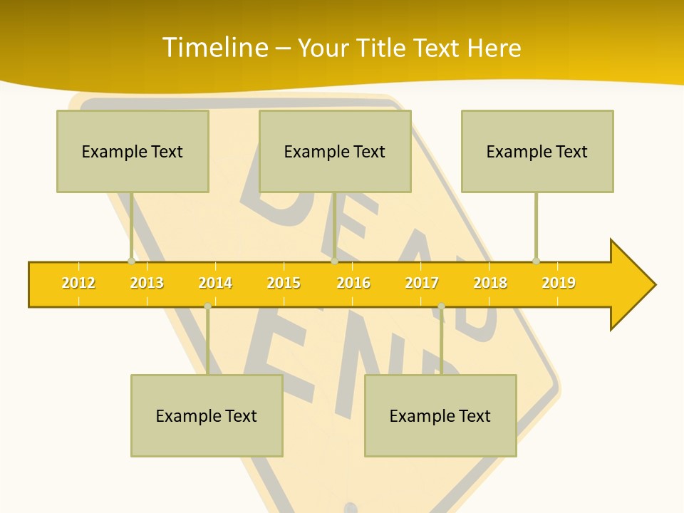 Elderly Senior Holding Hands PowerPoint Template