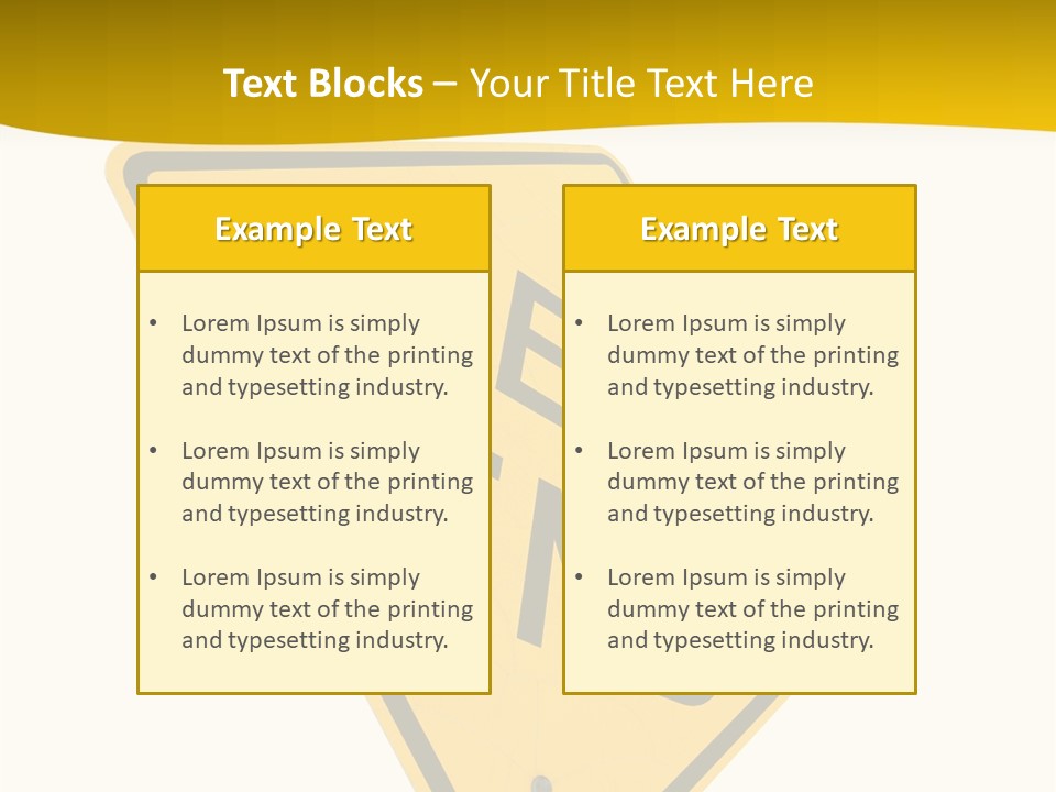 Elderly Senior Holding Hands PowerPoint Template