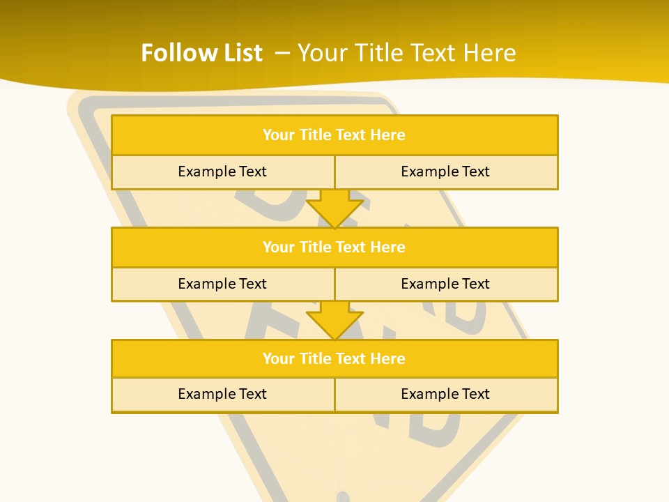 Elderly Senior Holding Hands PowerPoint Template