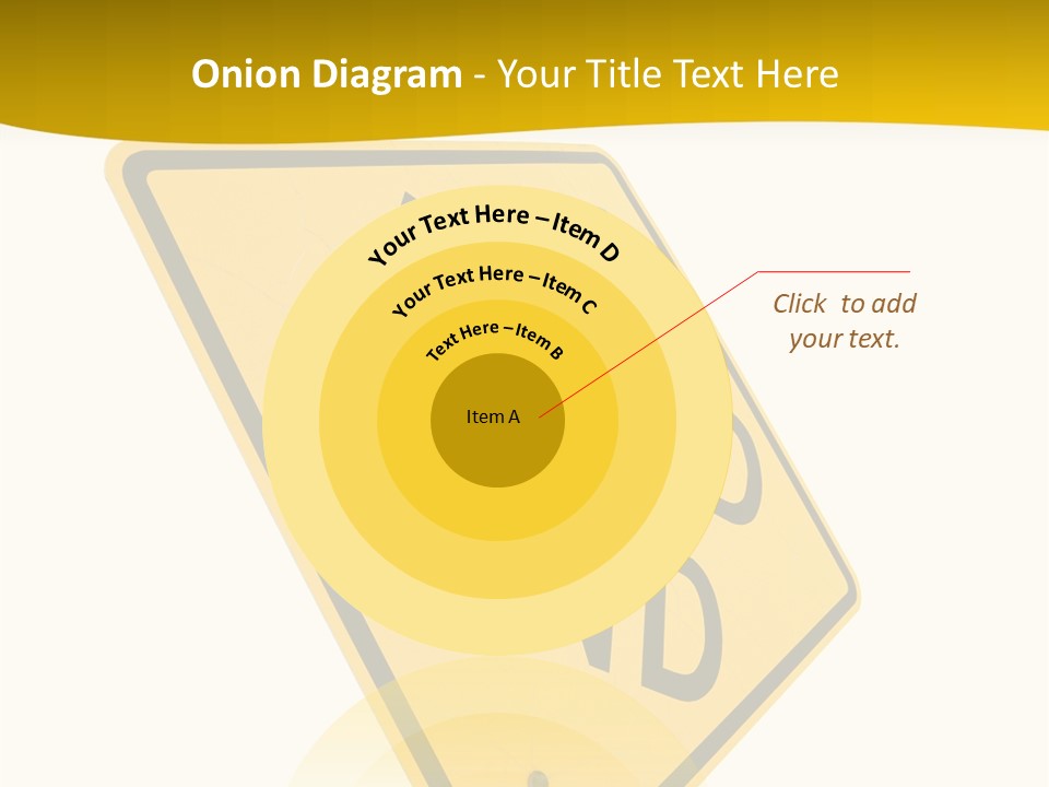 Elderly Senior Holding Hands PowerPoint Template