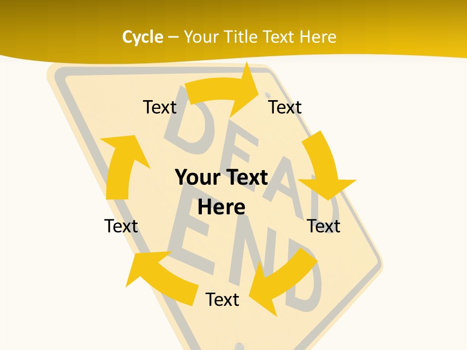 Elderly Senior Holding Hands PowerPoint Template