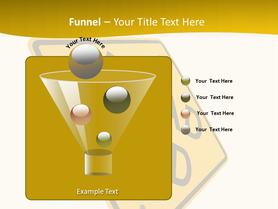 Elderly Senior Holding Hands PowerPoint Template