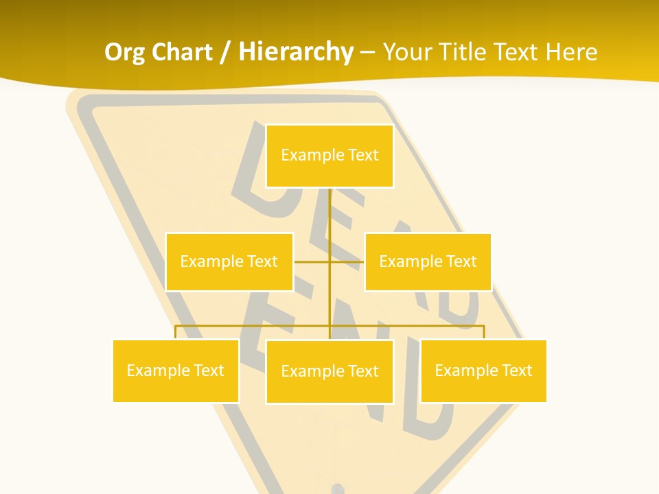 Elderly Senior Holding Hands PowerPoint Template