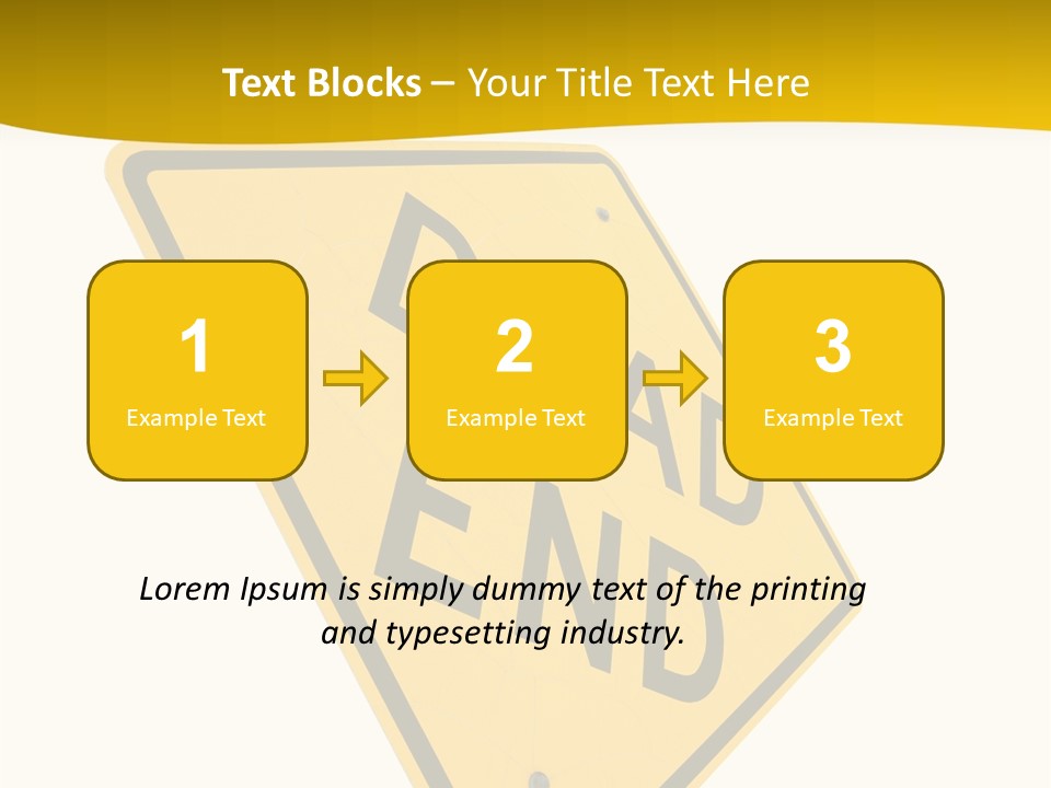 Elderly Senior Holding Hands PowerPoint Template