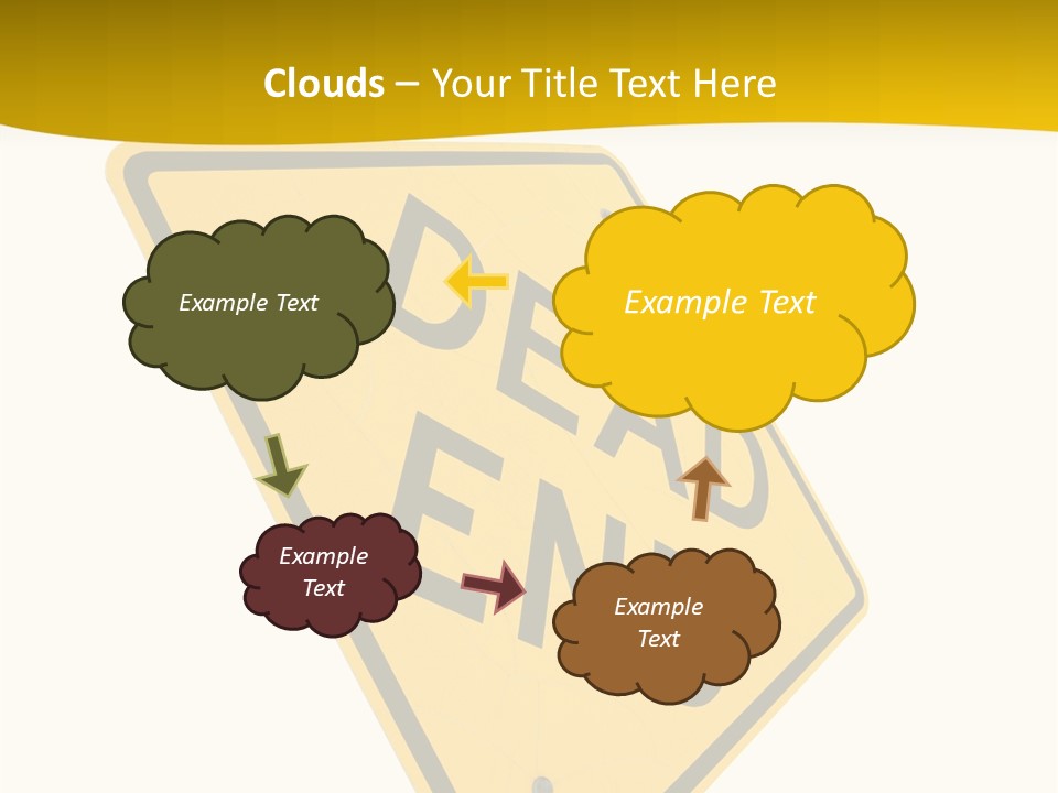 Elderly Senior Holding Hands PowerPoint Template