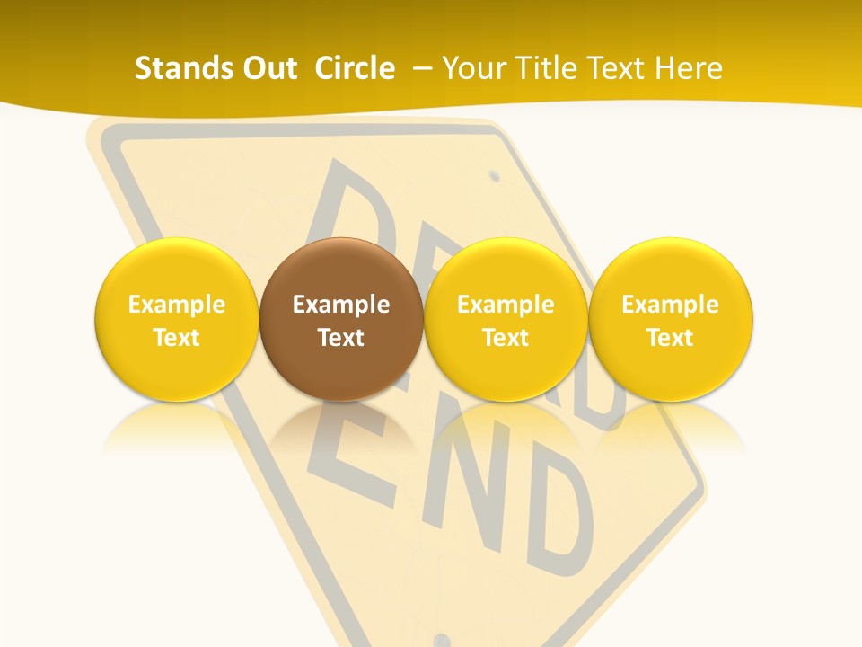 Elderly Senior Holding Hands PowerPoint Template