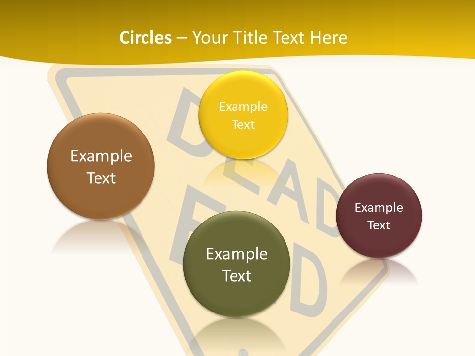 Elderly Senior Holding Hands PowerPoint Template