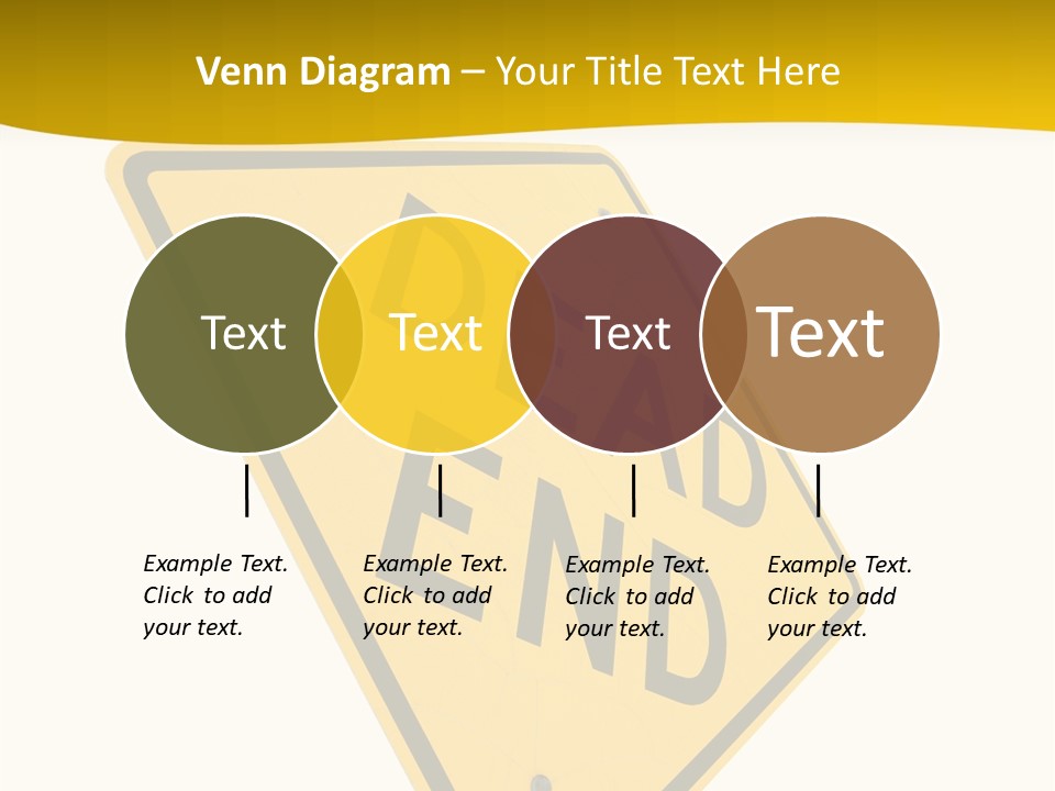 Elderly Senior Holding Hands PowerPoint Template