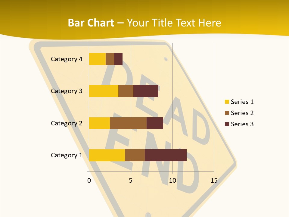 Elderly Senior Holding Hands PowerPoint Template