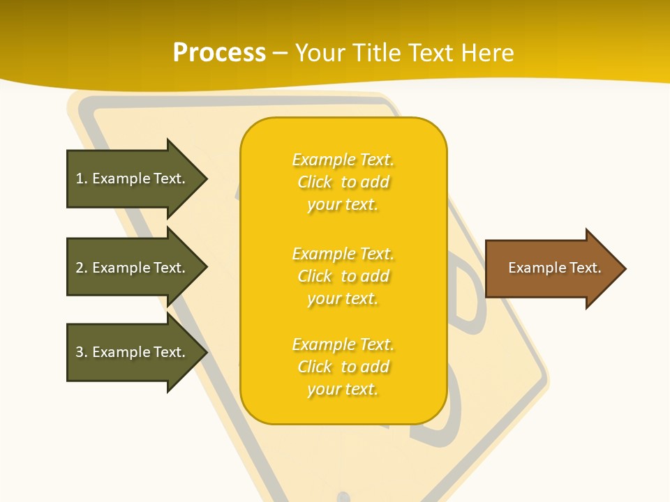 Elderly Senior Holding Hands PowerPoint Template