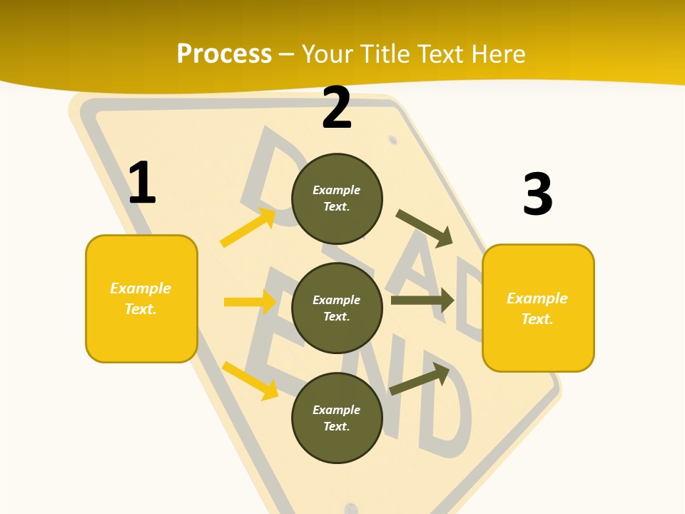 Elderly Senior Holding Hands PowerPoint Template