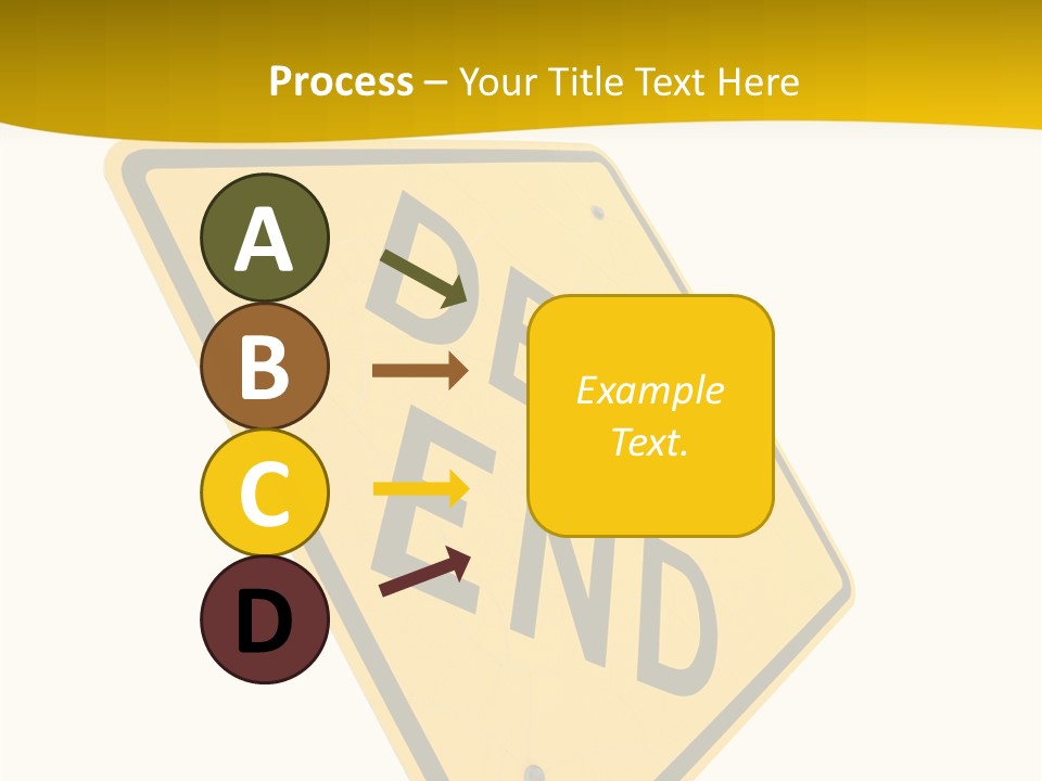 Elderly Senior Holding Hands PowerPoint Template