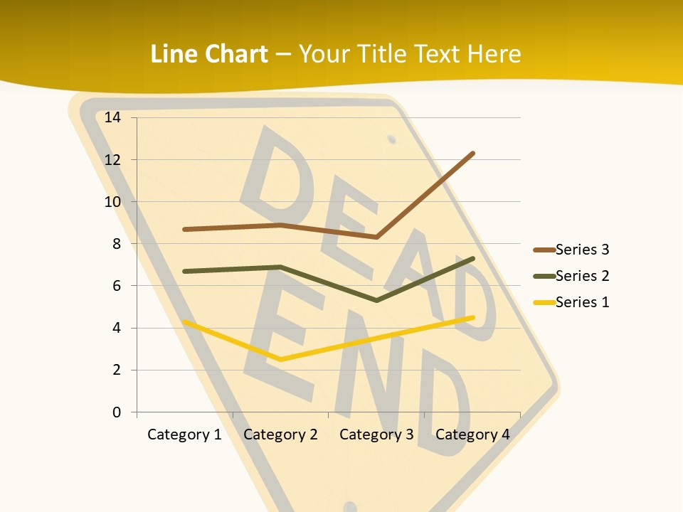 Elderly Senior Holding Hands PowerPoint Template