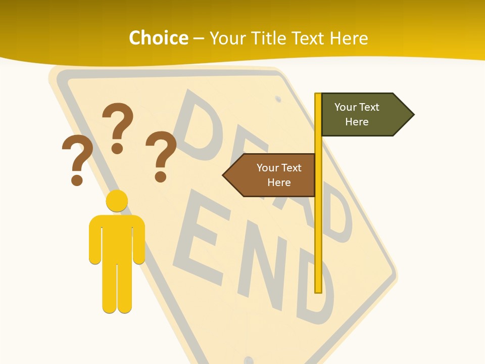 Elderly Senior Holding Hands PowerPoint Template