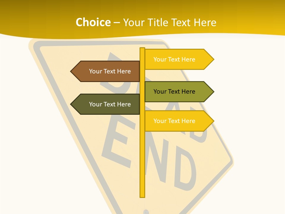 Elderly Senior Holding Hands PowerPoint Template
