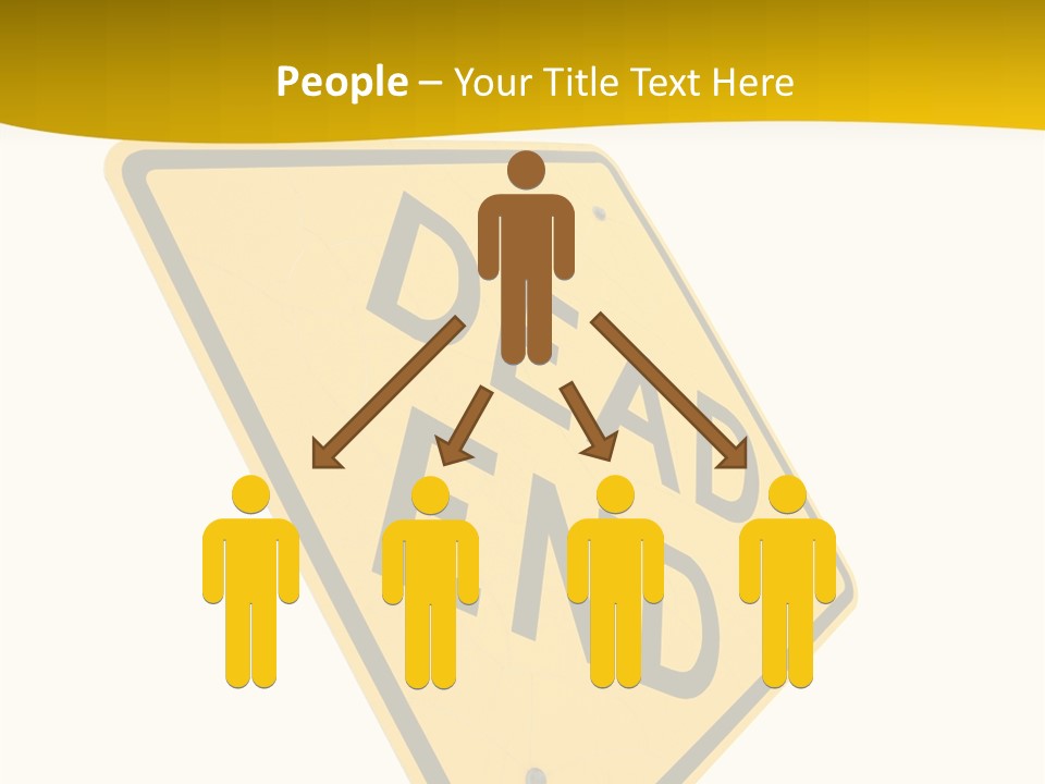 Elderly Senior Holding Hands PowerPoint Template