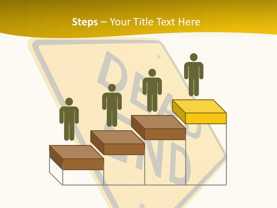 Elderly Senior Holding Hands PowerPoint Template