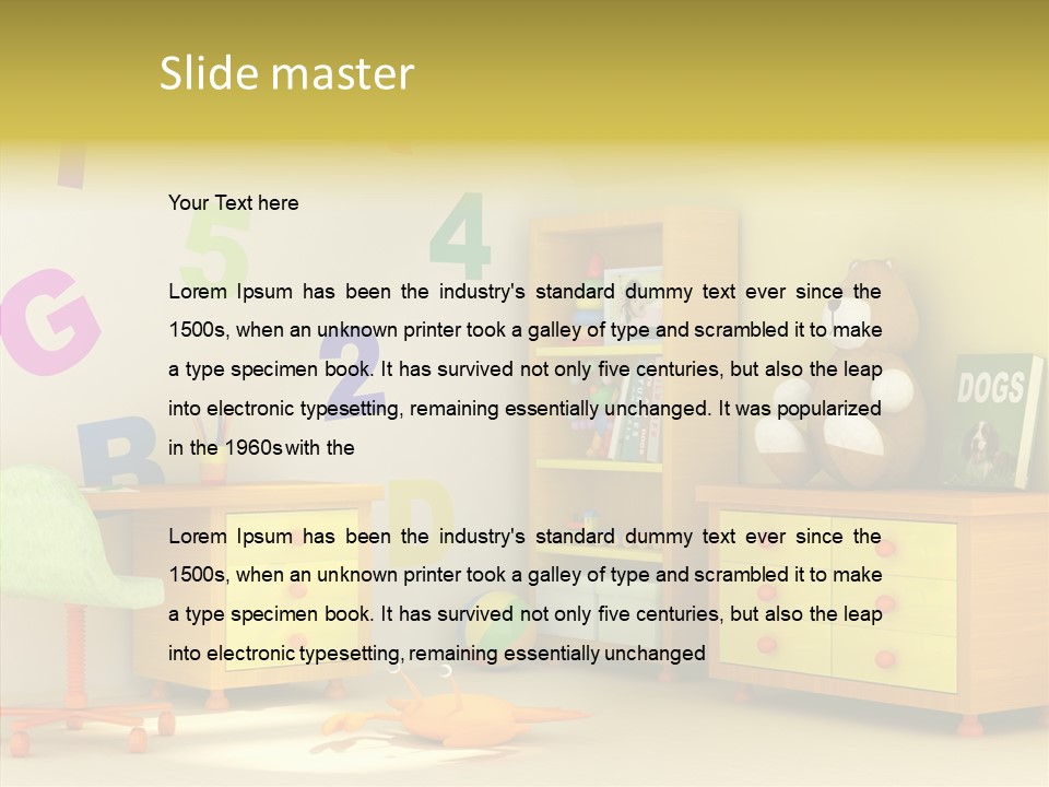 Closeup Background Hold PowerPoint Template